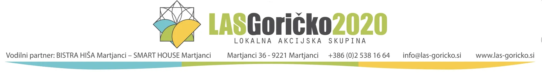 LAS Goričko 2020, lokalna akcijska skupina. Vodilni partner: Bistra hiša Martjanci – Smart House Martjanci.